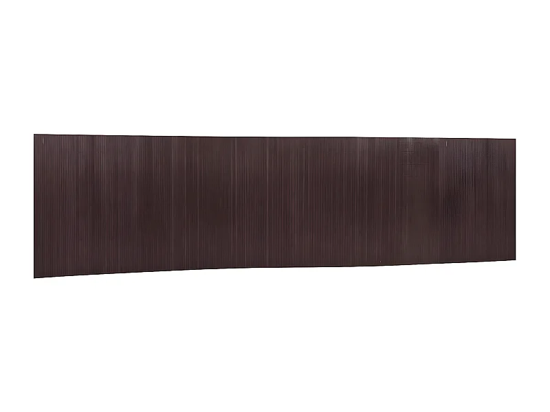 Cloison de séparation marron foncé 165x800 bambou