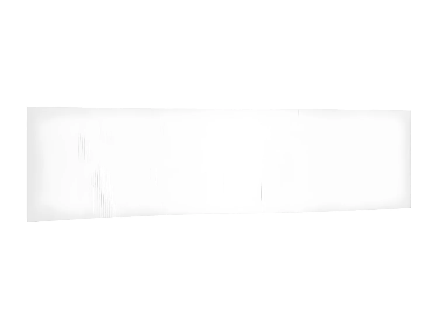 Cloison de séparation blanc 165x800 bambou