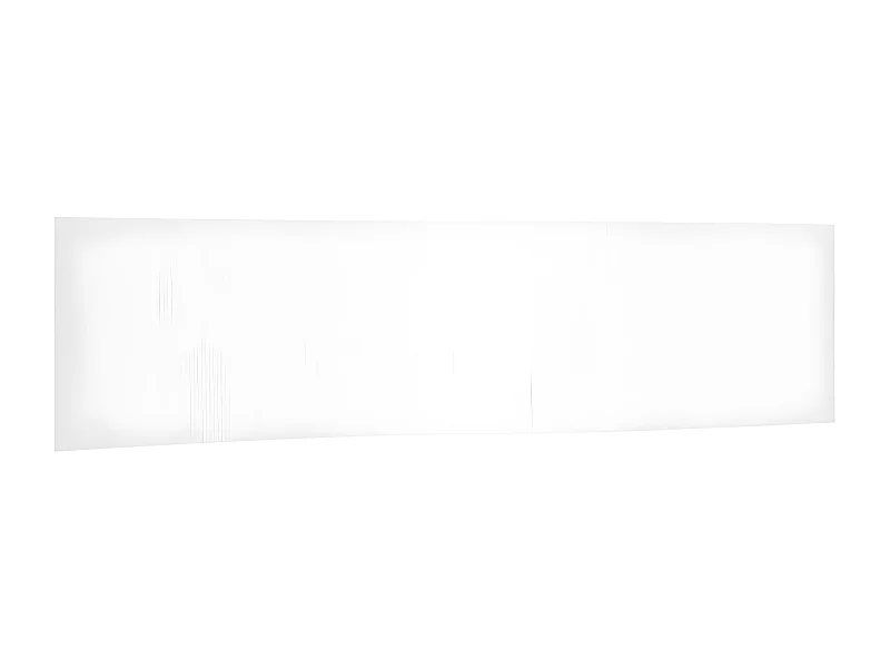 Cloison de séparation blanc 165x800 bambou