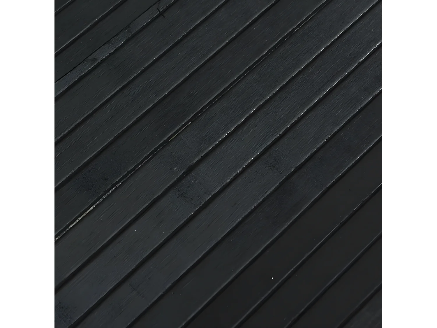 Cloison de séparation noir 165x600 bambou