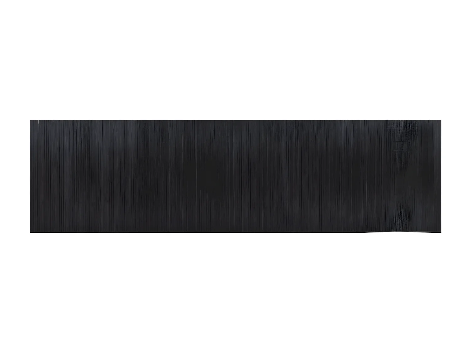 Cloison de séparation noir 165x600 bambou