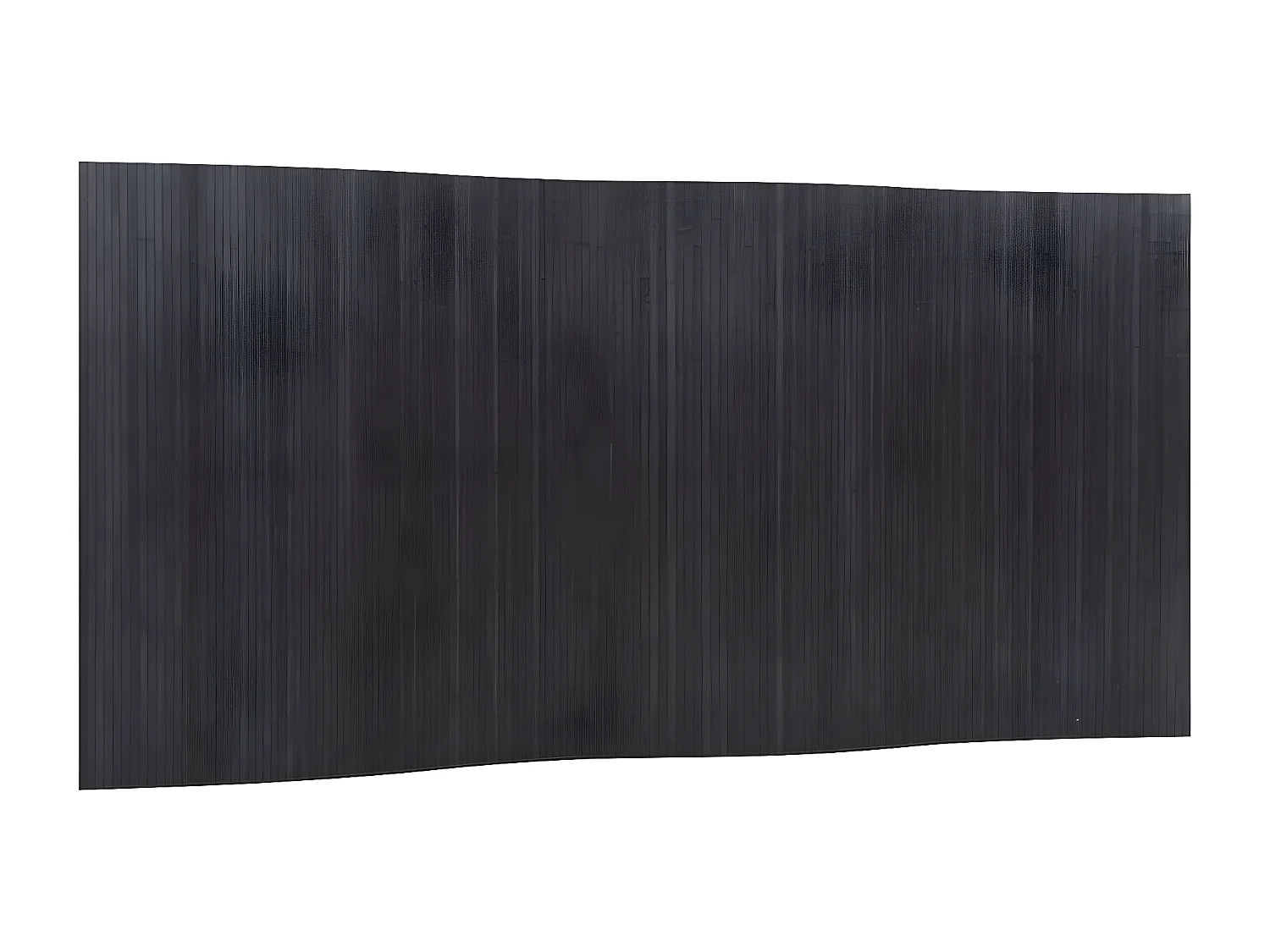 Cloison de séparation gris 165x400 bambou