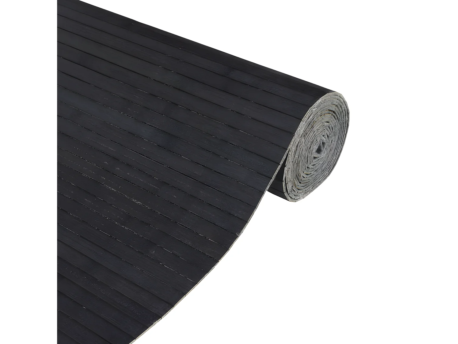 Cloison de séparation gris 165x400 bambou