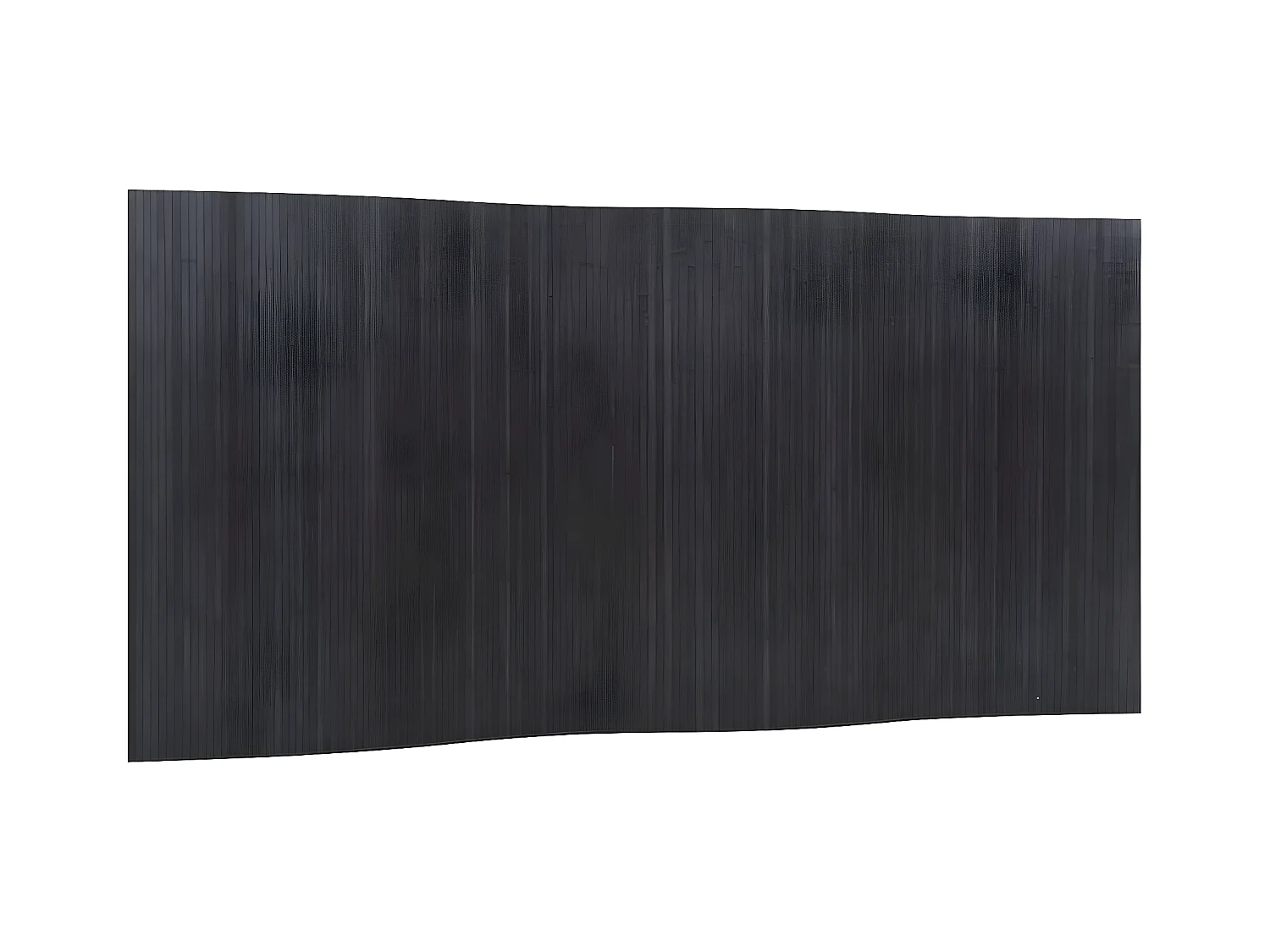 Cloison de séparation gris 165x400 bambou