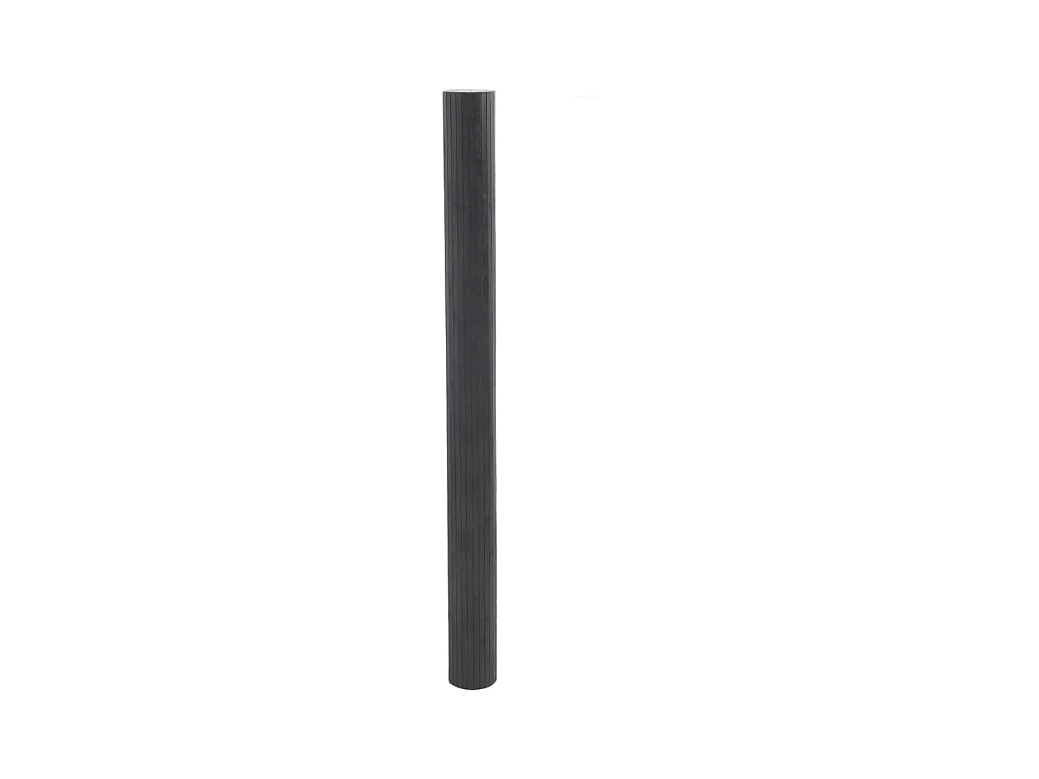 Cloison de séparation gris 165x600 bambou