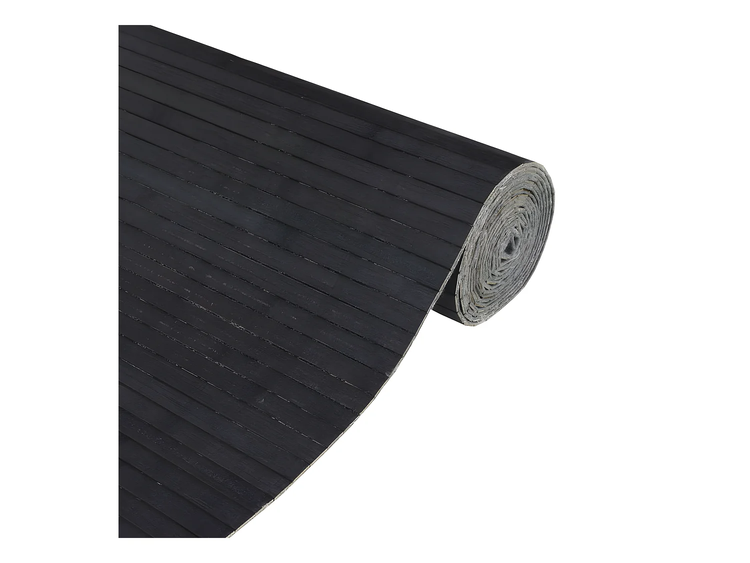 Cloison de séparation gris 165x600 bambou