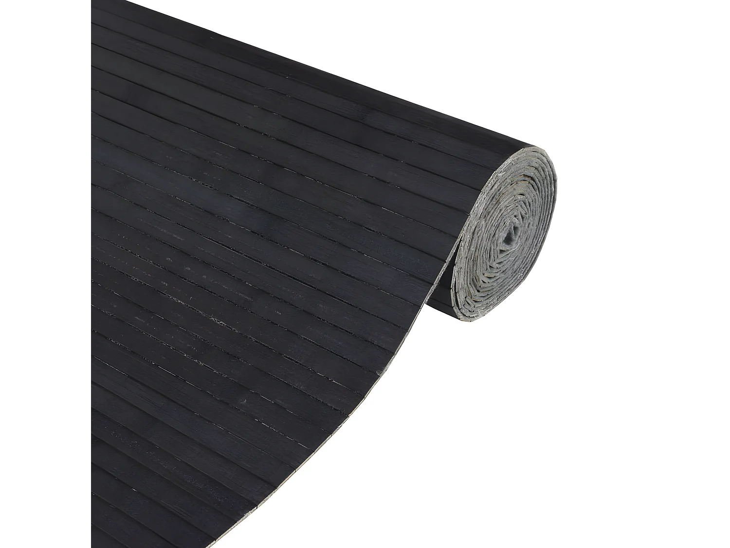 Cloison de séparation gris 165x600 bambou