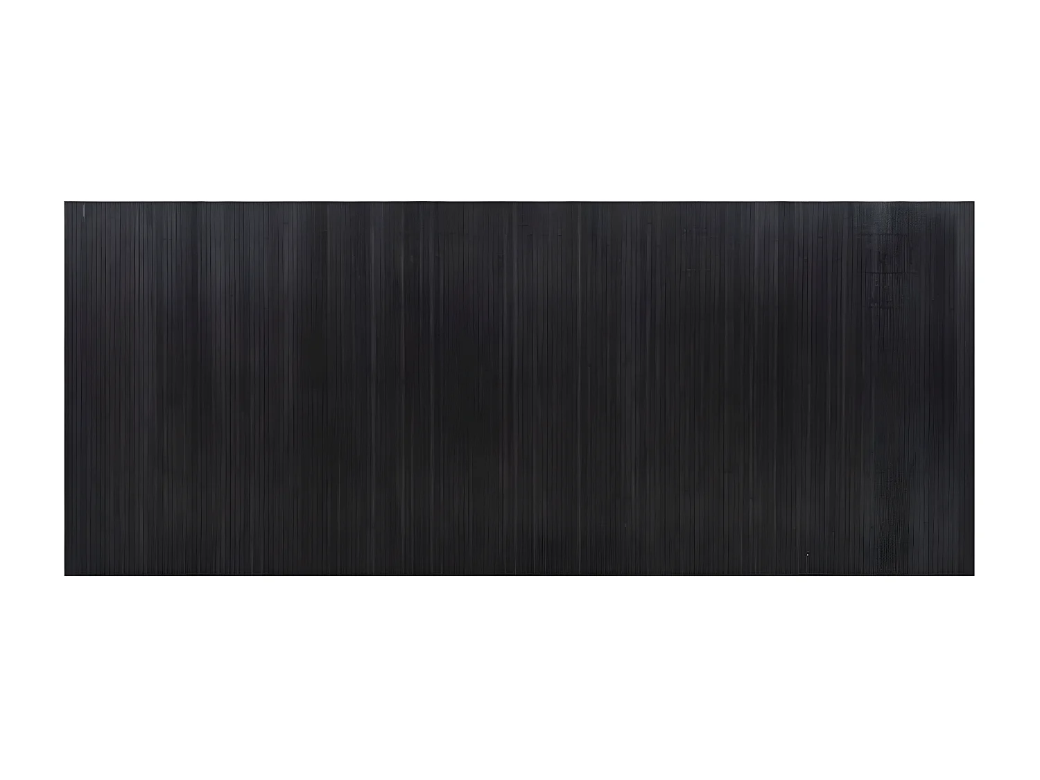 Cloison de séparation noir 165x400 bambou