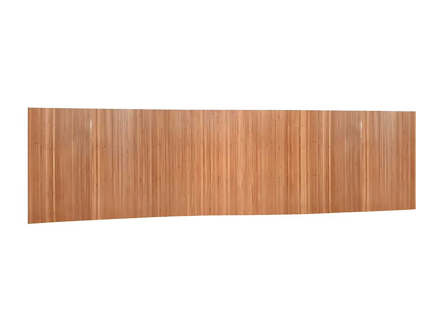 vidaXL Biombo divisor de bambú color natural 165x800 cm Marrón