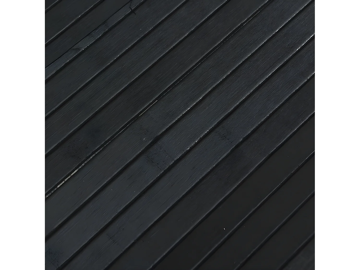 Cloison de séparation noir 165x800 bambou