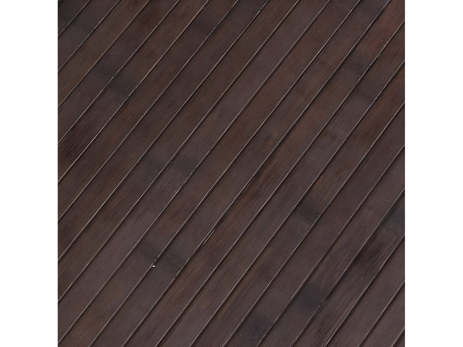 Cloison de séparation marron foncé 165x400 bambou