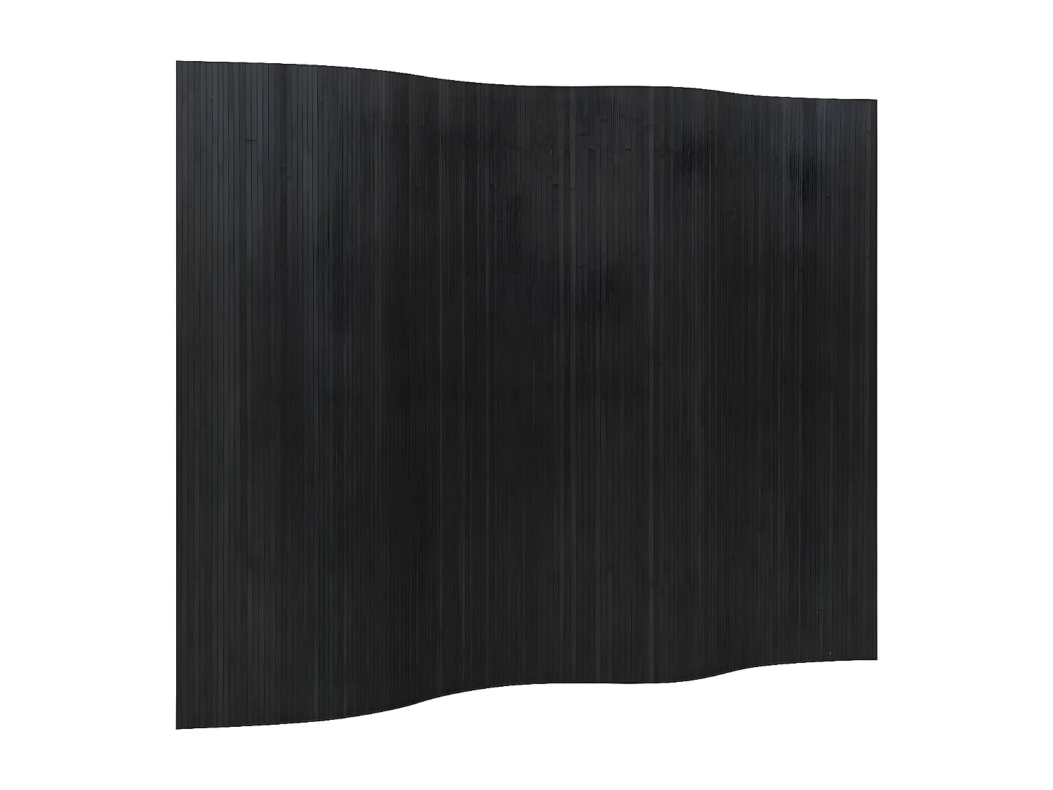 Cloison de séparation noir 165x250 bambou