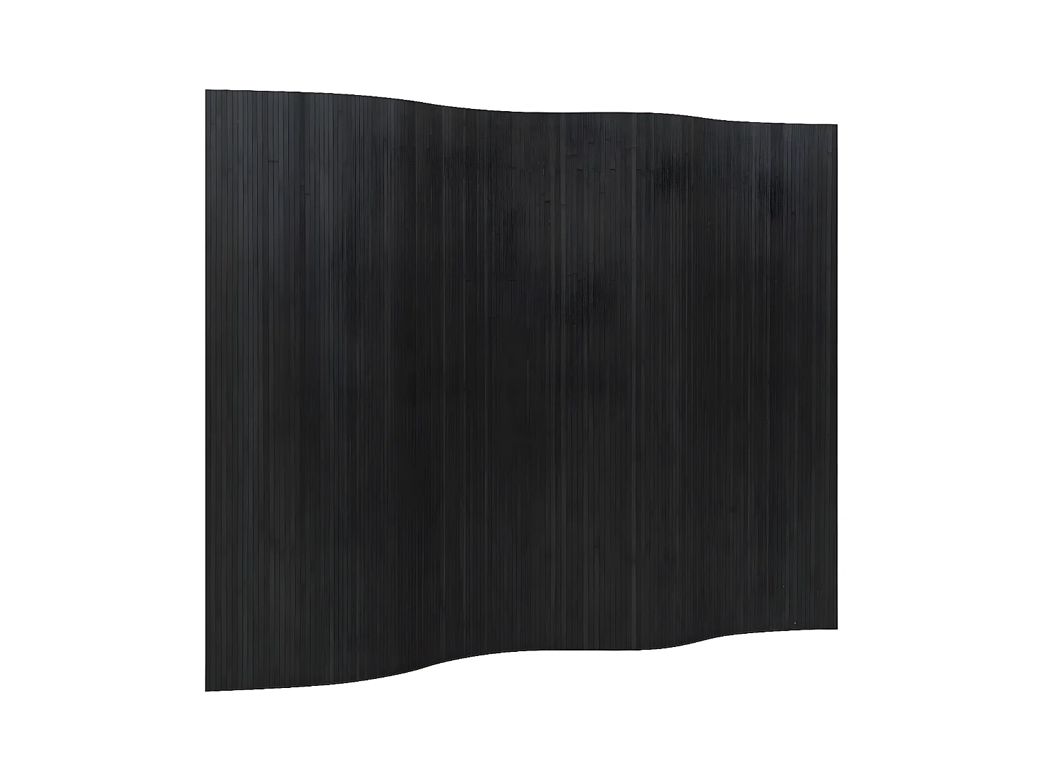 Cloison de séparation noir 165x250 bambou