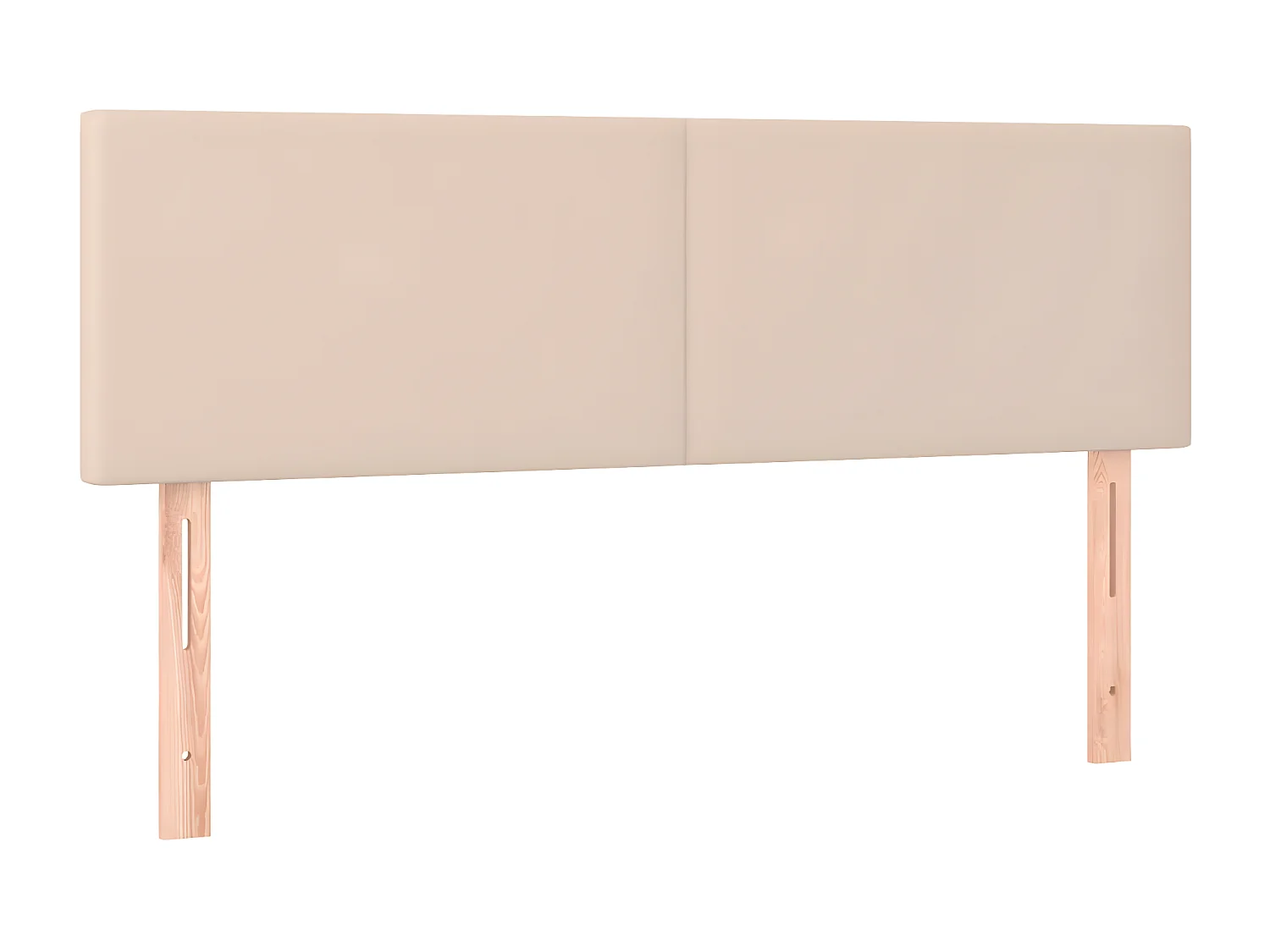 Sommier à lattes de lit avec matelas Cappuccino 140x200