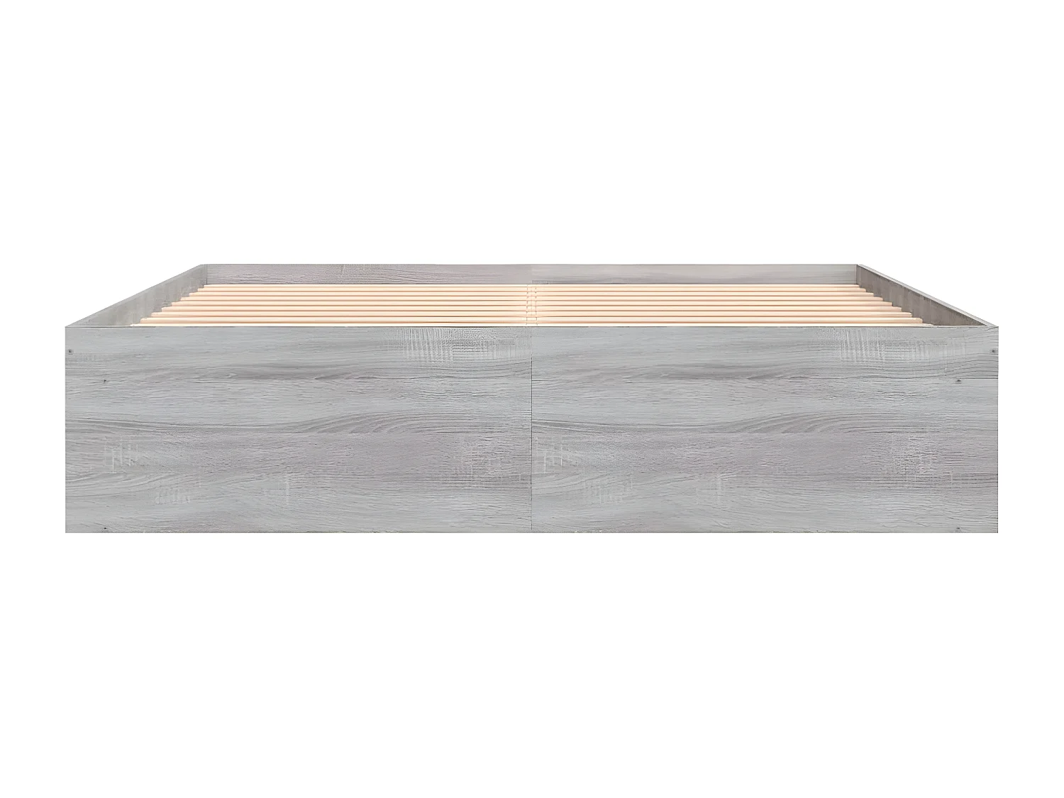 Cadre de lit sonoma gris 140x190