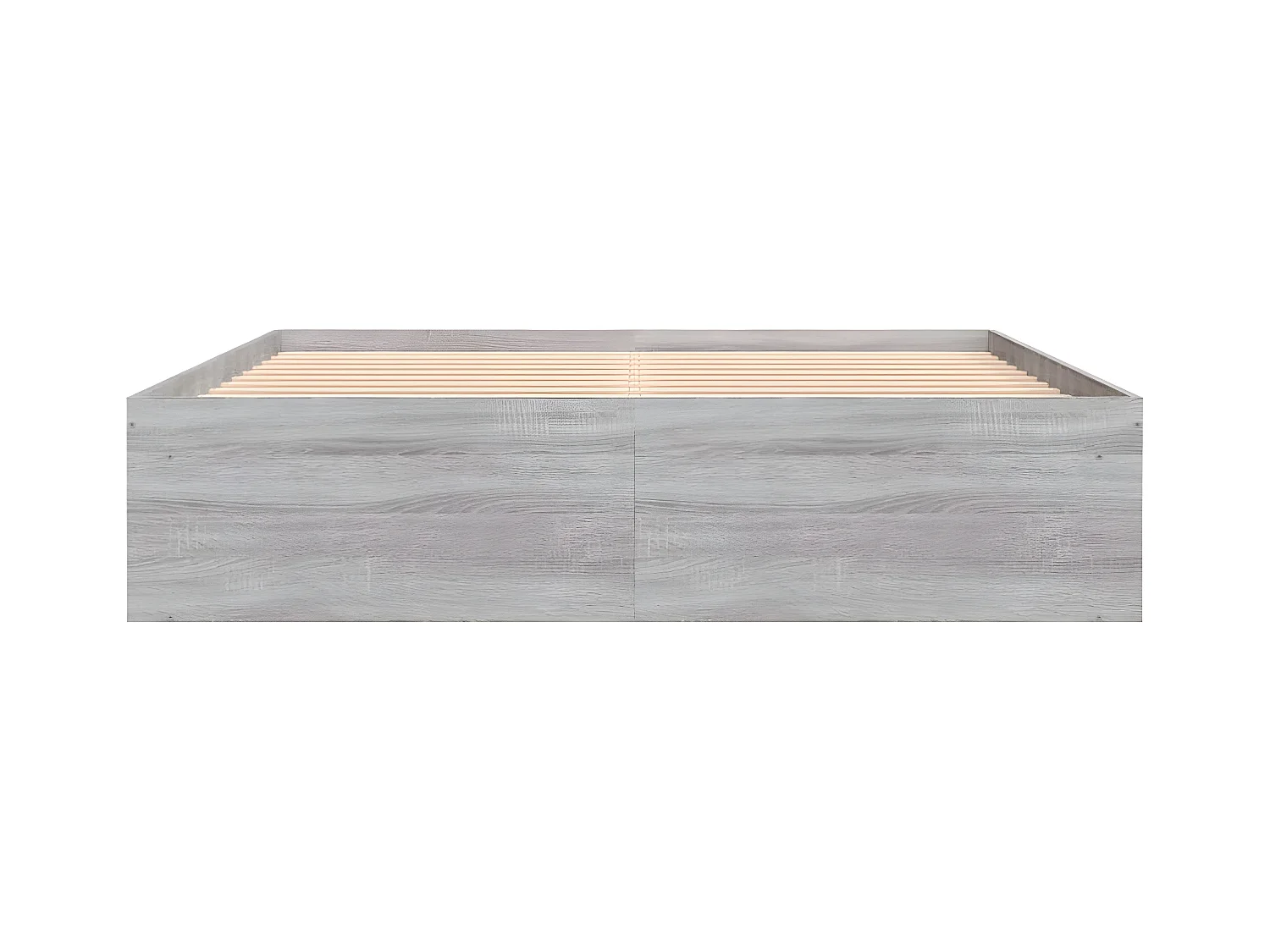 Cadre de lit sonoma gris 140x190