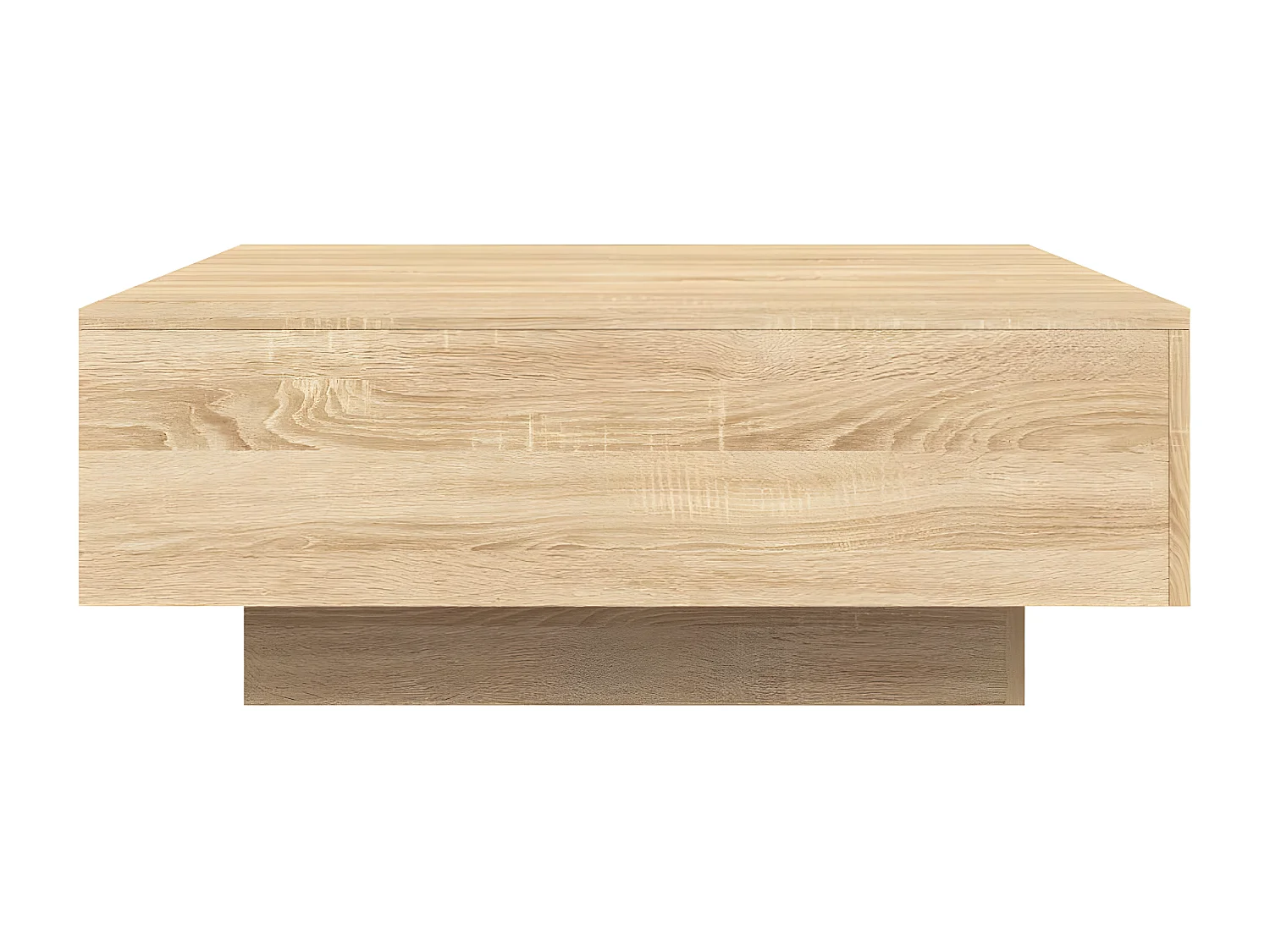 Table basse chêne sonoma 80x80x31 bois d'ingénierie