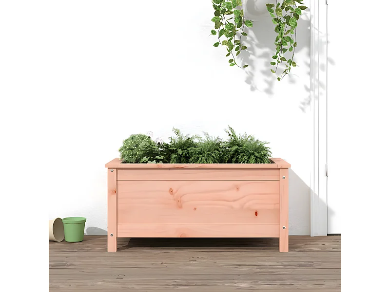 Jardinière 82,5x40x39 bois massif douglas