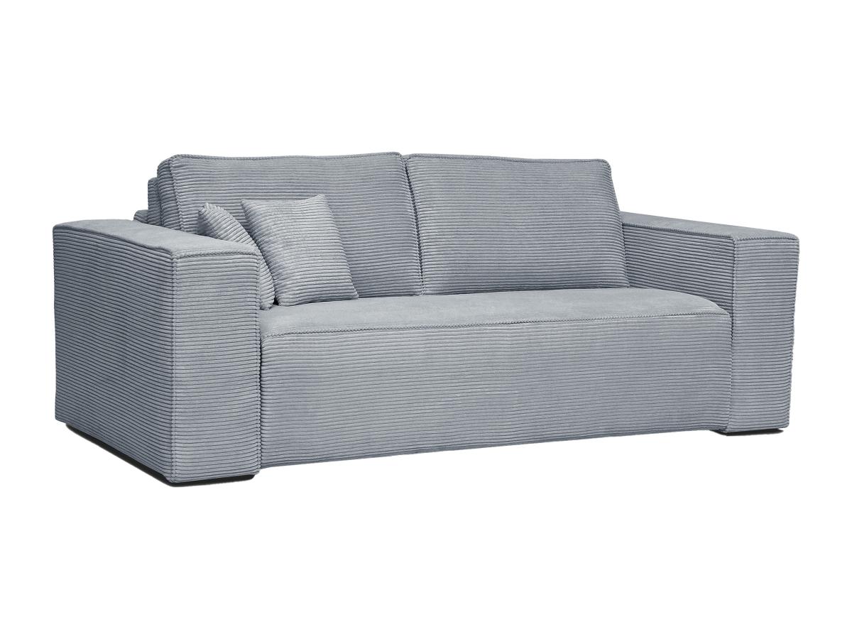 Schlafsofa mit Matratze 4-Sitzer - Cord - Grau - Liegefläche 160 cm - Matra günstig online kaufen