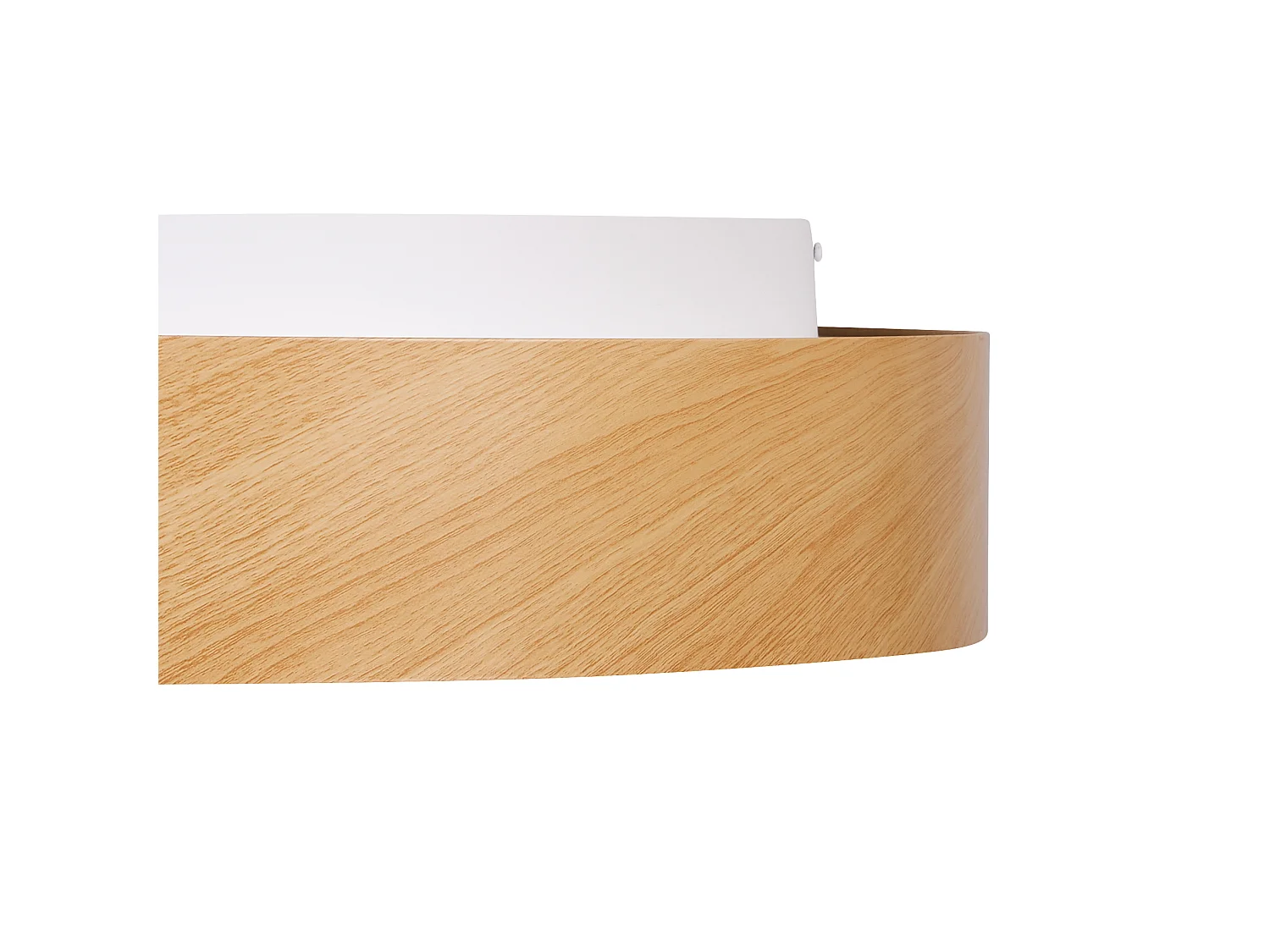LED plafondlamp BRAGOTO Met dimmer Metaal Lichtbruin