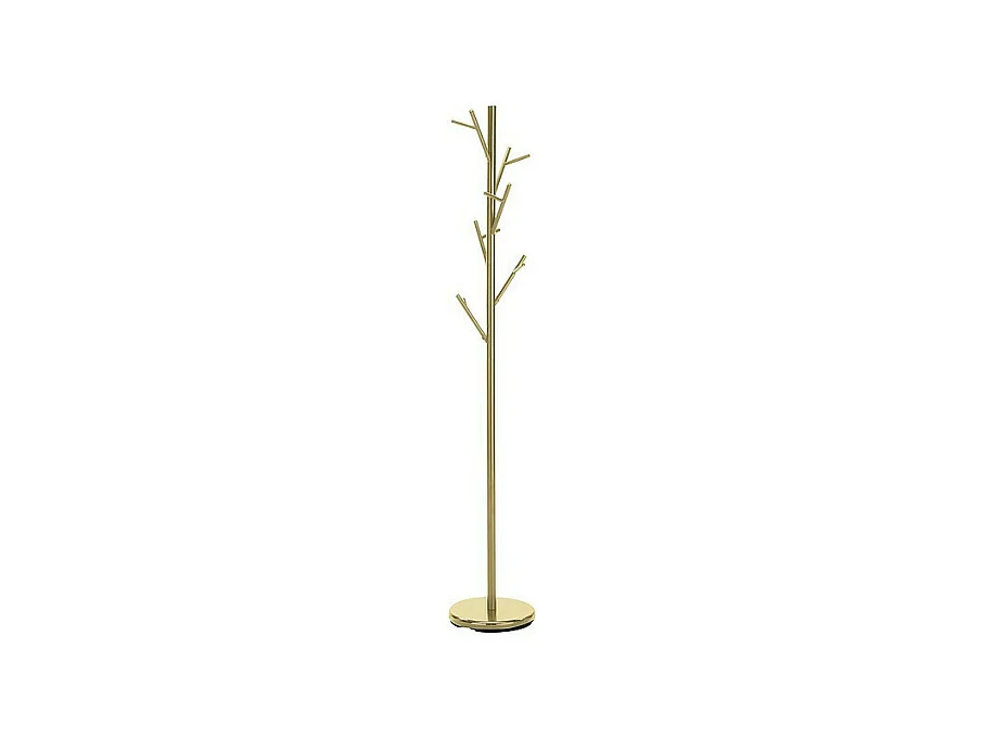 Porte-manteaux "Zen" - Doré - H 176 cm
