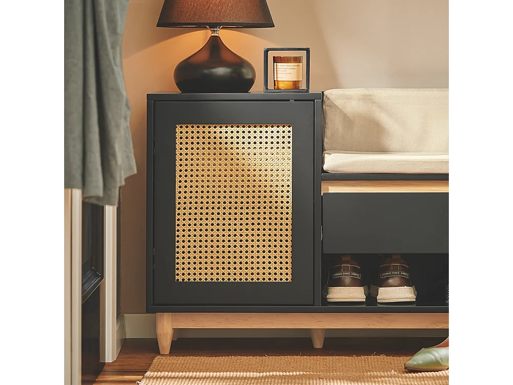 SoBuy Chaise de pêche pliante avec sac de transport, design ergonomique, camouflage, 45x43x74cm, max 113kg, FST96-TN