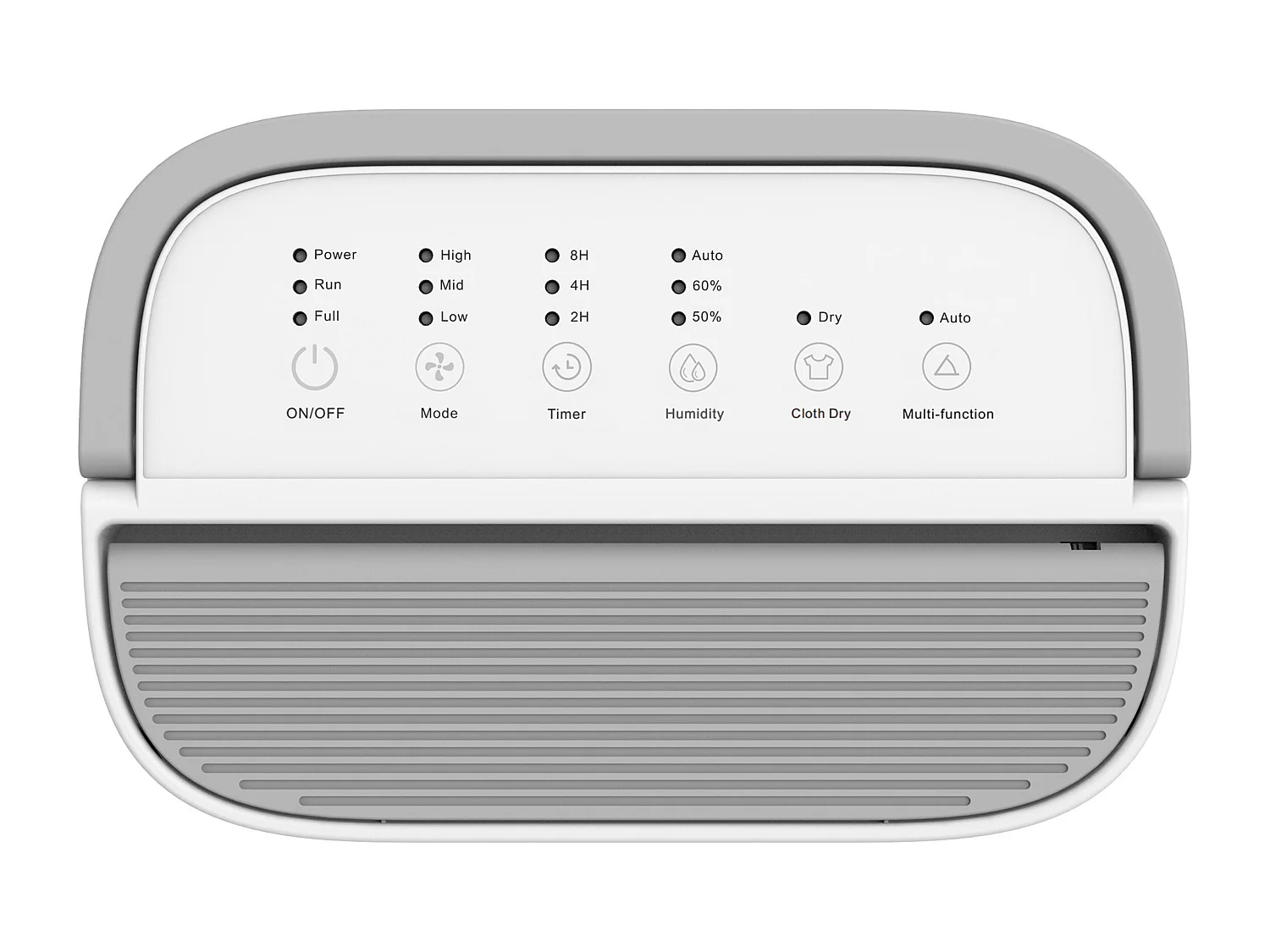 Déshumidificateur super silencieux de 650W pour des grandes surfaces