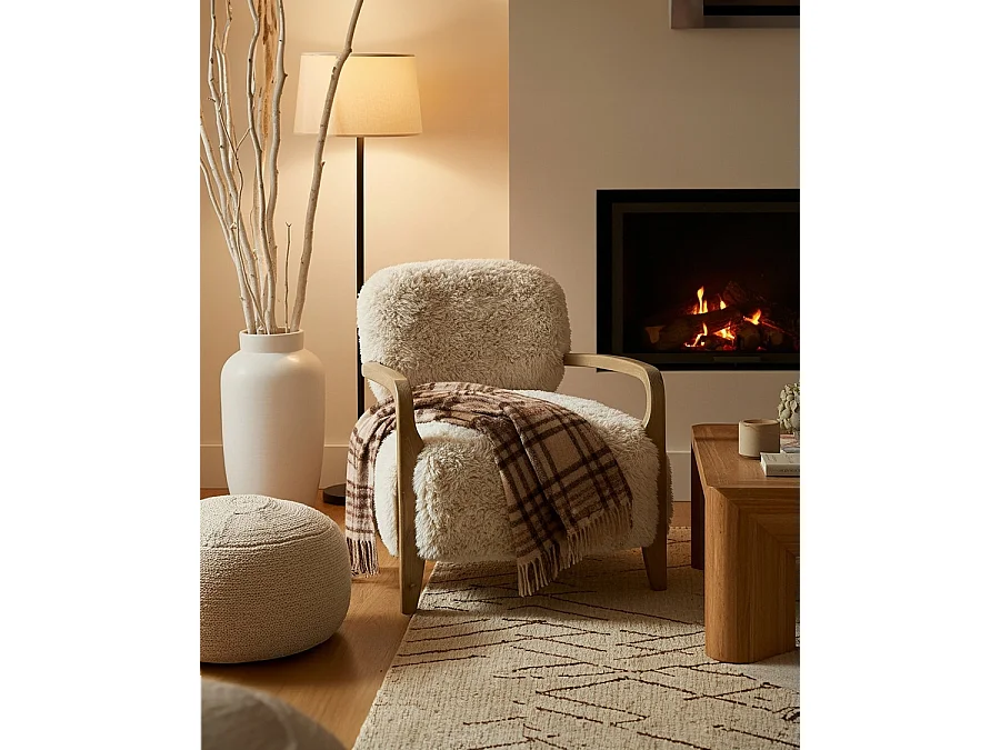 Anna - Fauteuil en bois massif