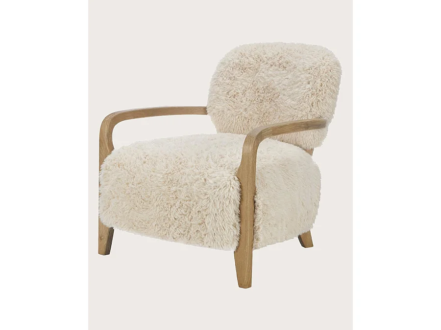 Anna - Fauteuil en bois massif