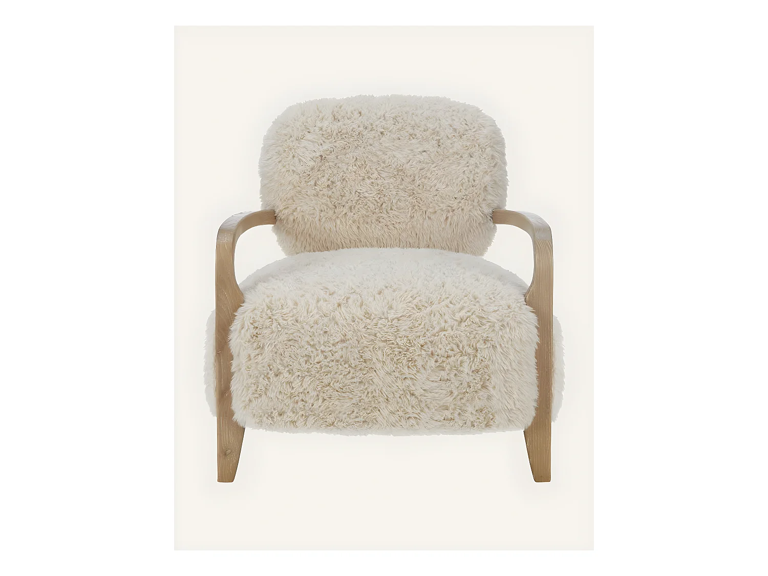 Anna - Fauteuil en bois massif