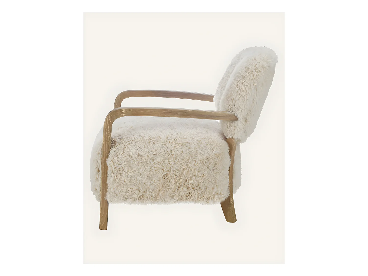 Anna - Fauteuil en bois massif