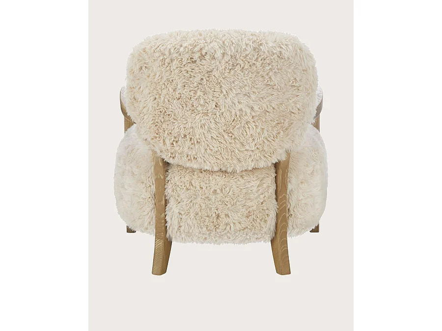 Anna - Fauteuil en bois massif