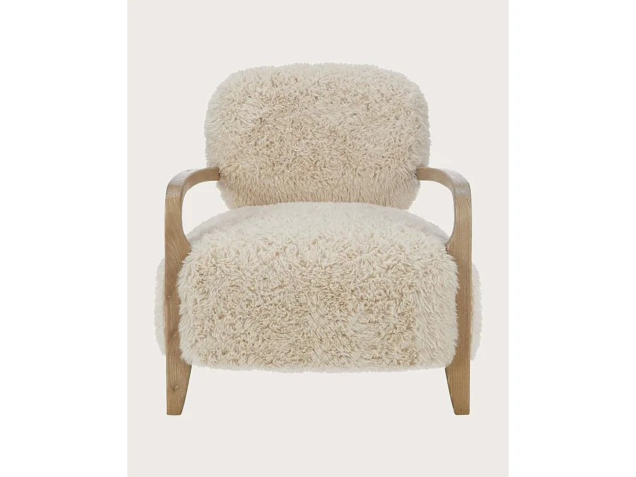 Anna - Fauteuil en bois massif