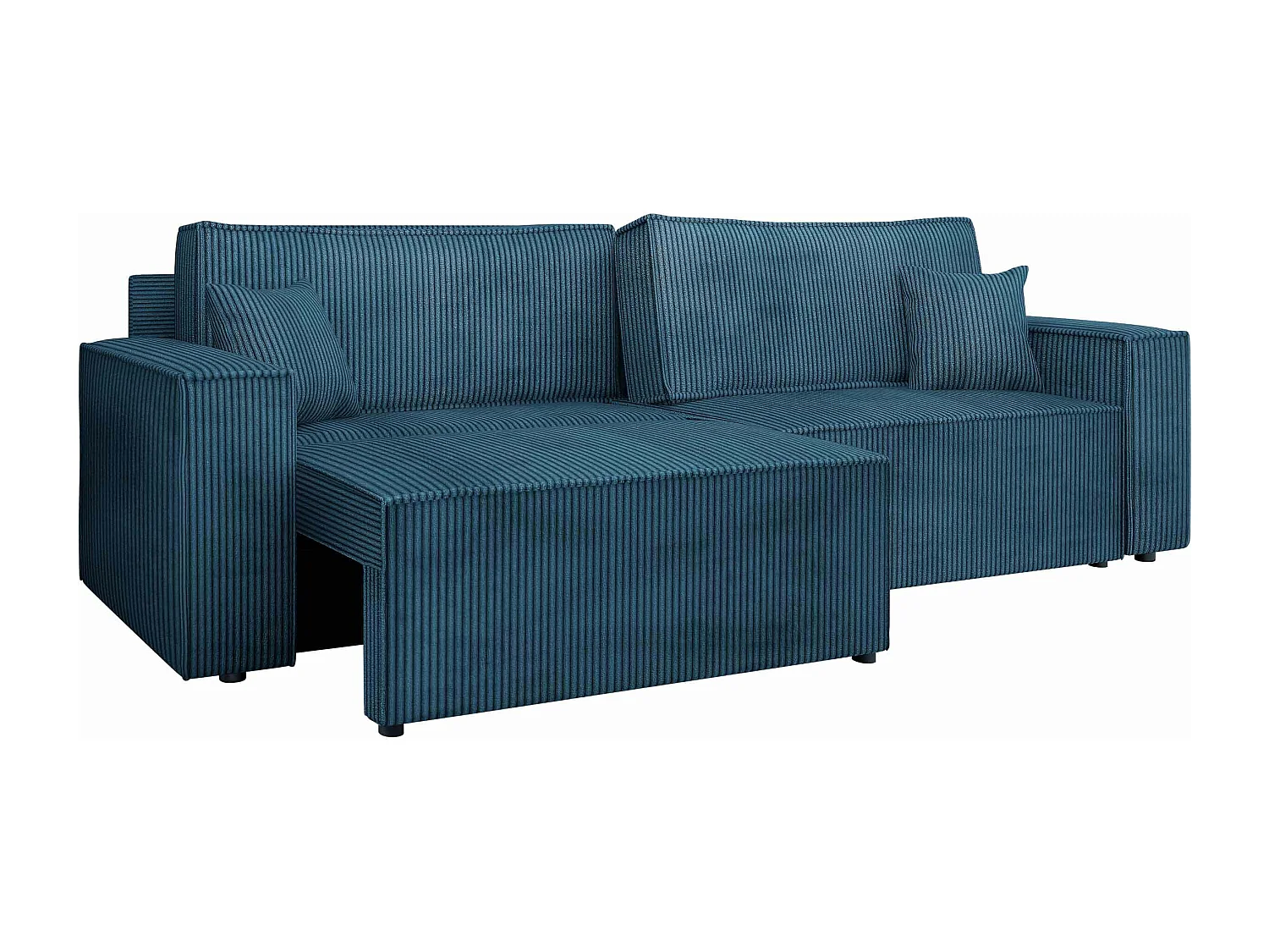 Canapé convertible Shelton 106, Boîte de literie, 82x245x90cm