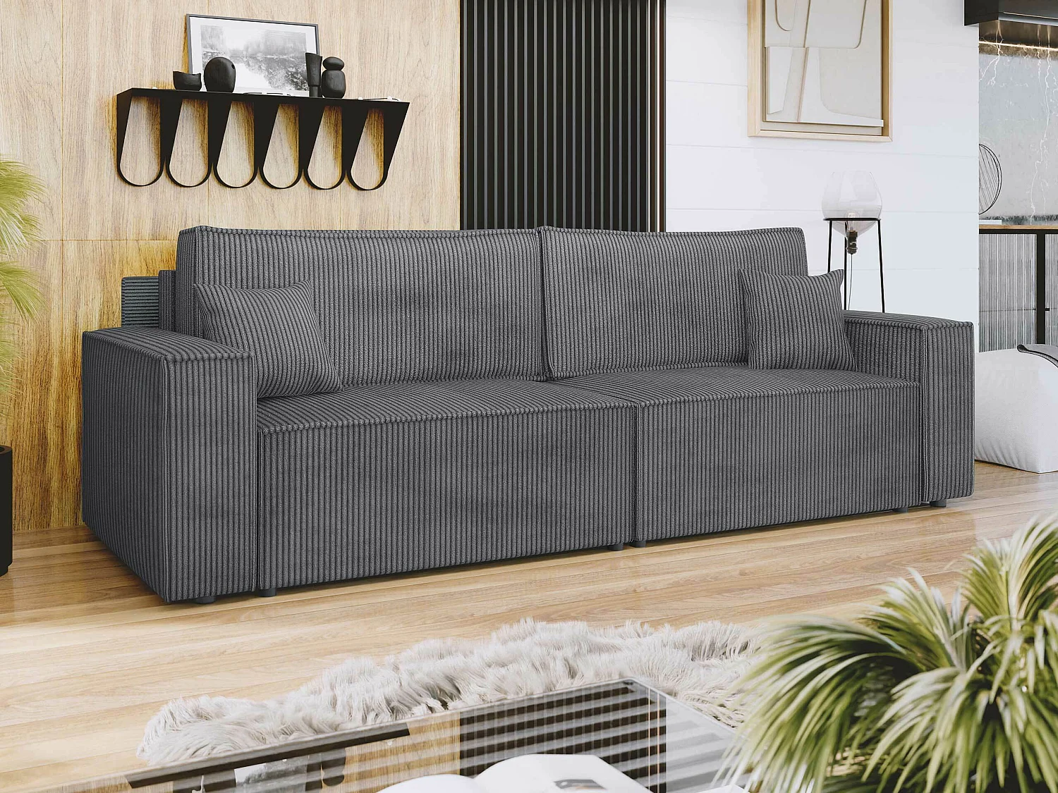 Canapé convertible Vespes I, Disponible, 82x245x90cm