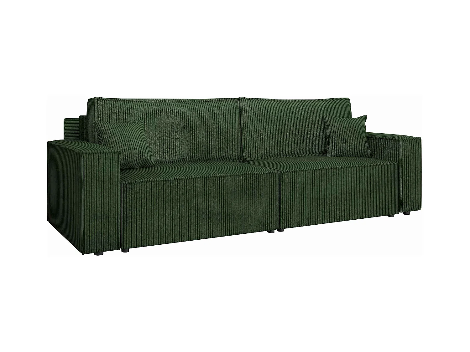 Canapé convertible Shelton 106, Boîte de literie, 82x245x90cm