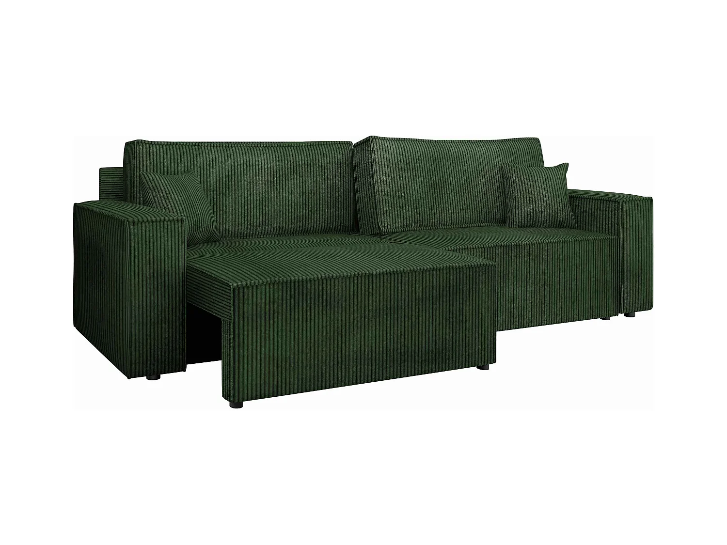 Canapé convertible Shelton 106, Boîte de literie, 82x245x90cm