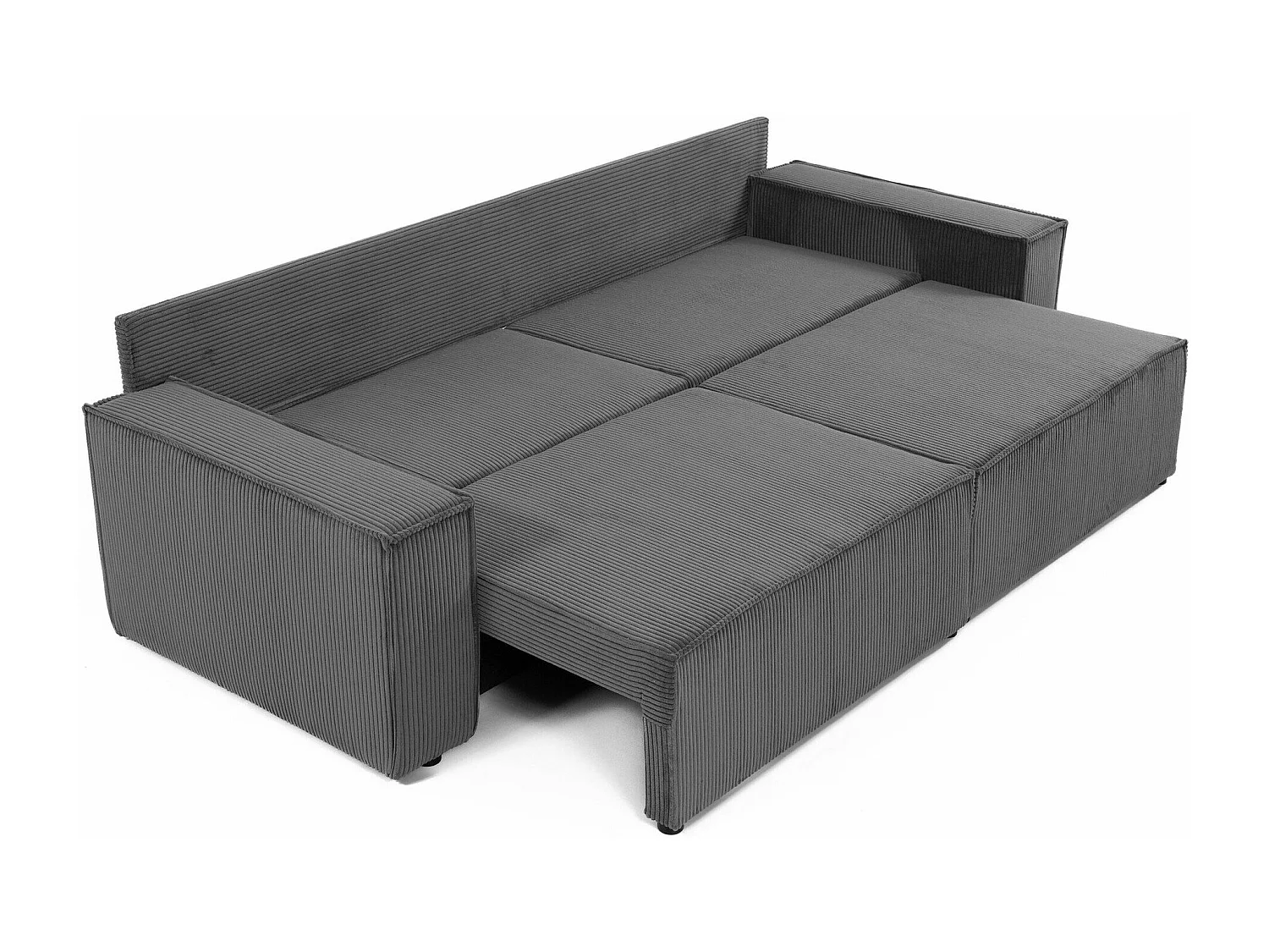 Sofá-cama Shelton 106, Cama com arrumação, 8x25x9cm