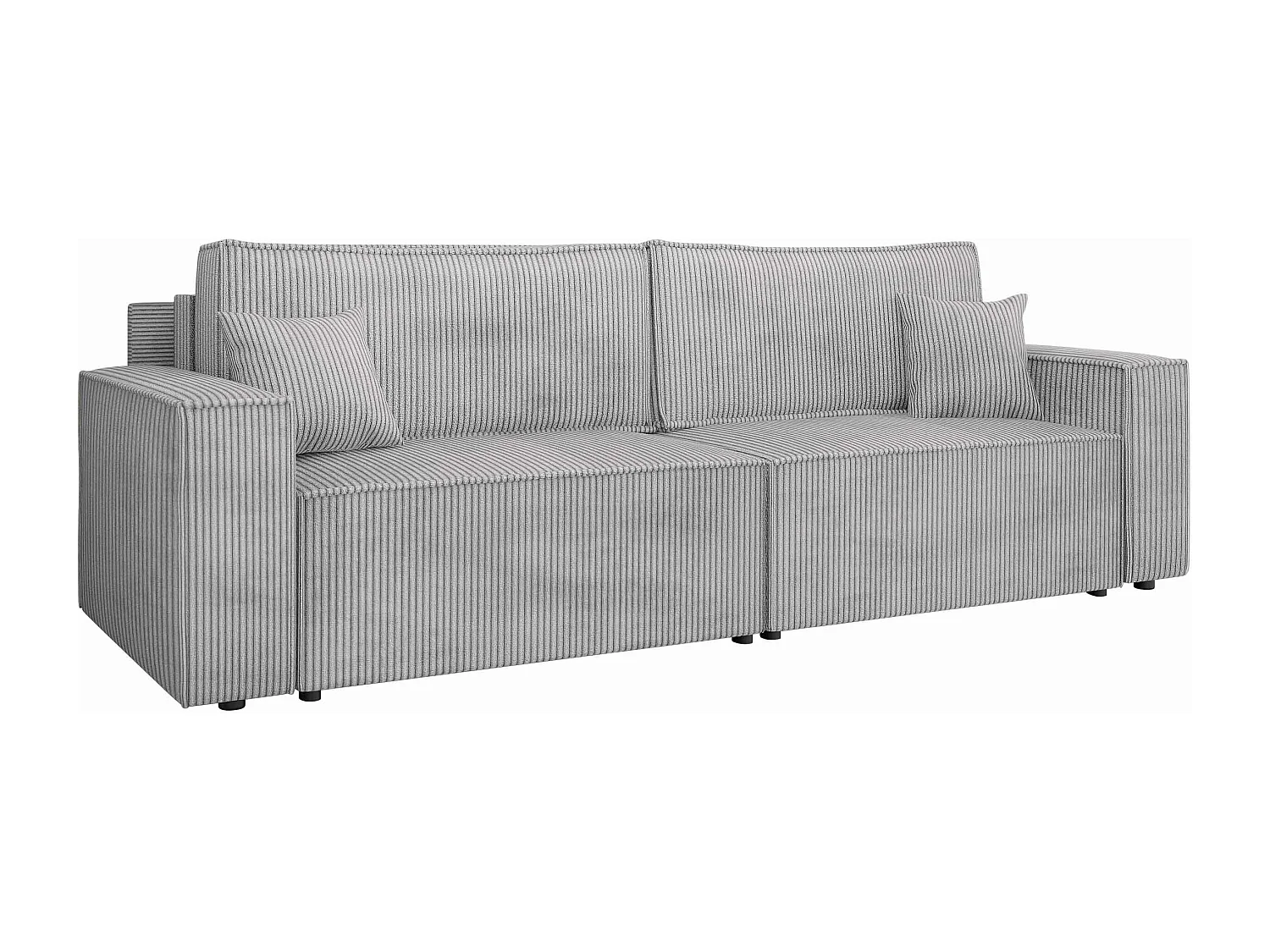 Canapé convertible Shelton 106, Boîte de literie, 82x245x90cm