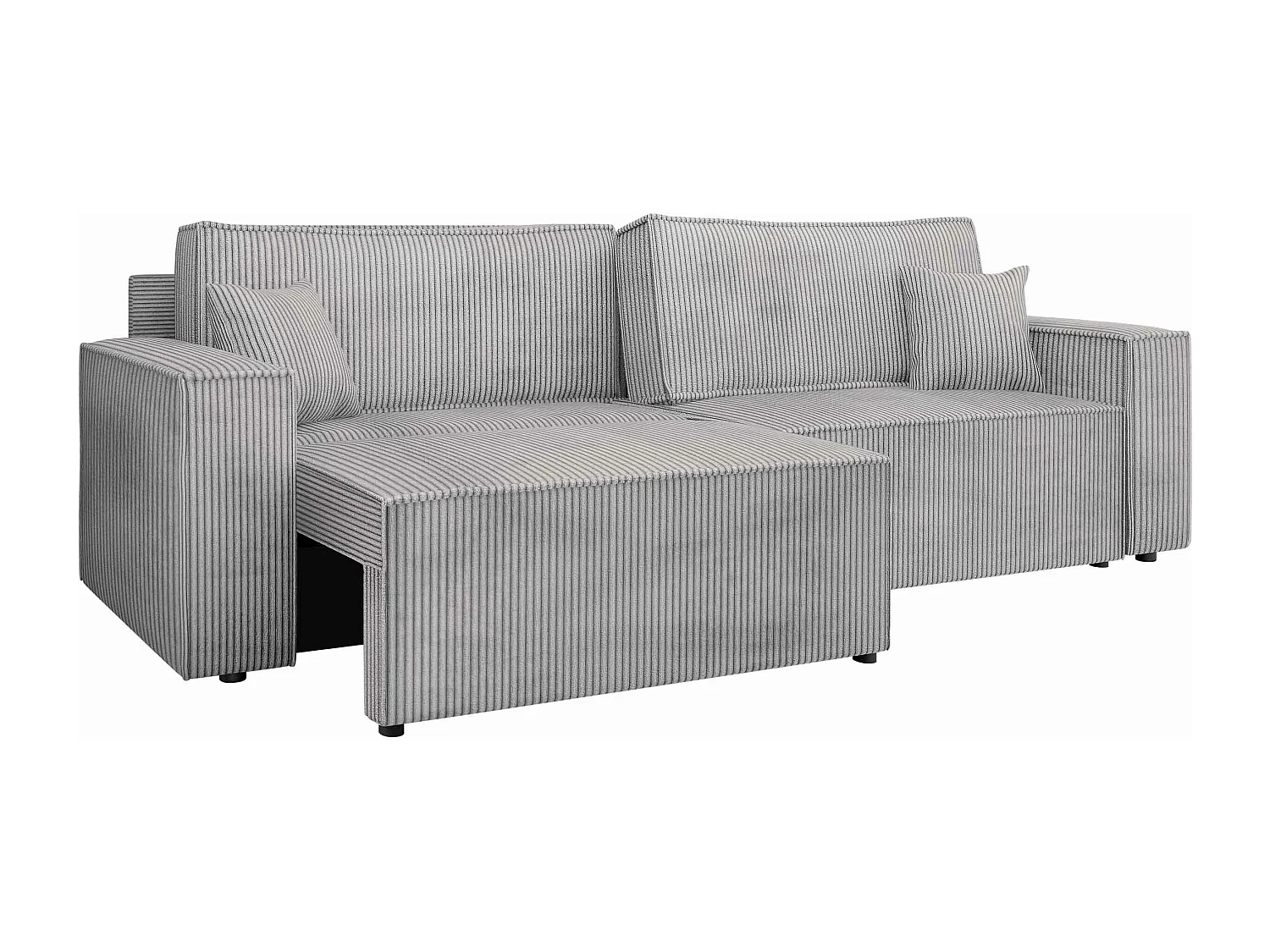 Sofá-cama Shelton 106, Almacenaje, 82x245x90cm