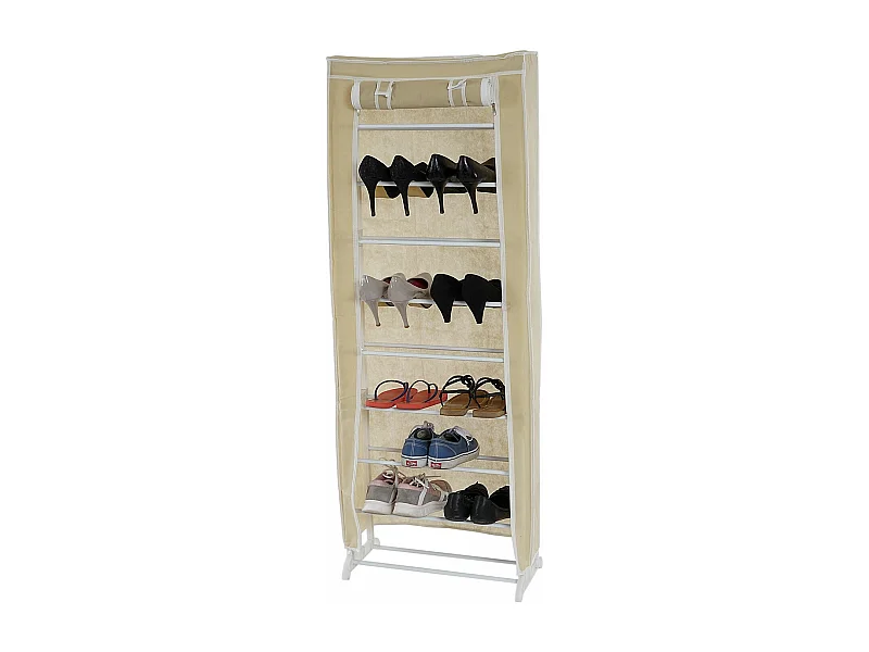 Armoire à chaussures en tissu