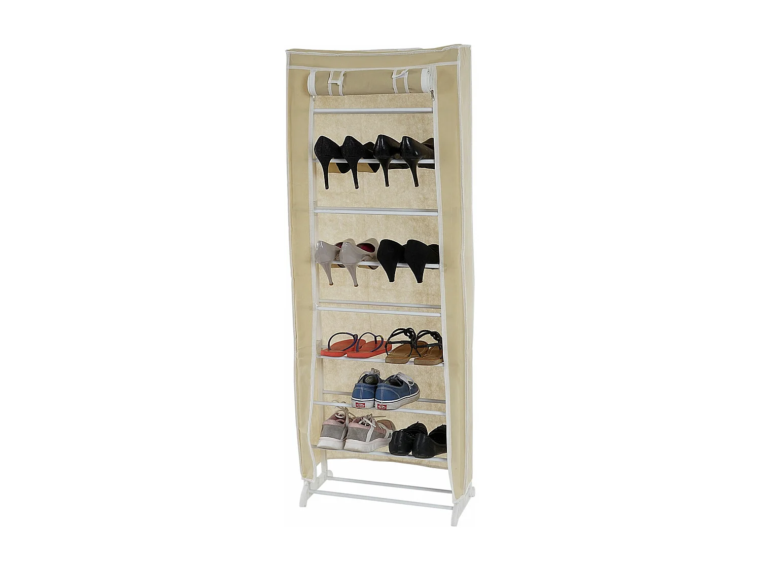 Armoire à chaussures en tissu