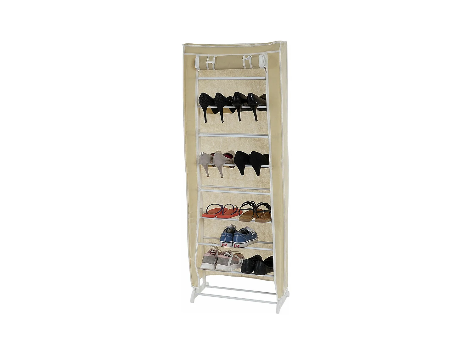 Armoire à chaussures en tissu