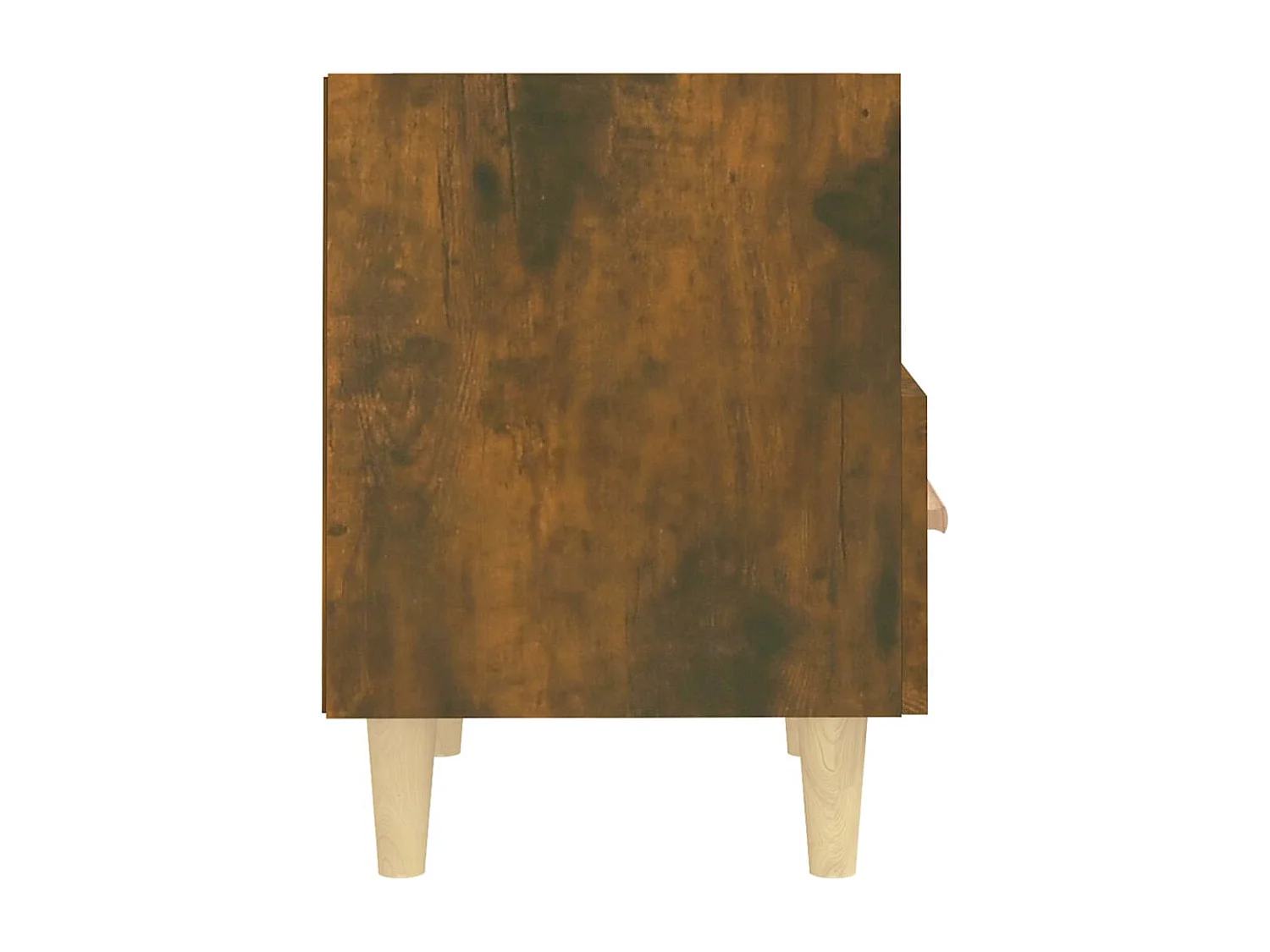 Table de chevet Chêne fumé 40x35x47 cm