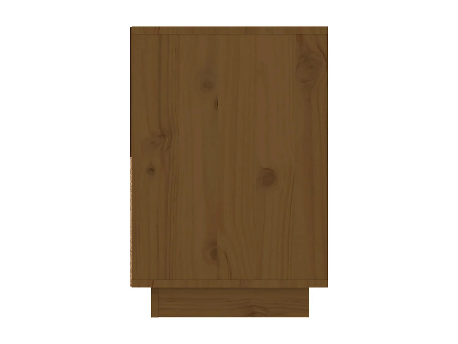 Nachtkastjes 2 st 60x34x51 cm massief grenenhout honingbruin