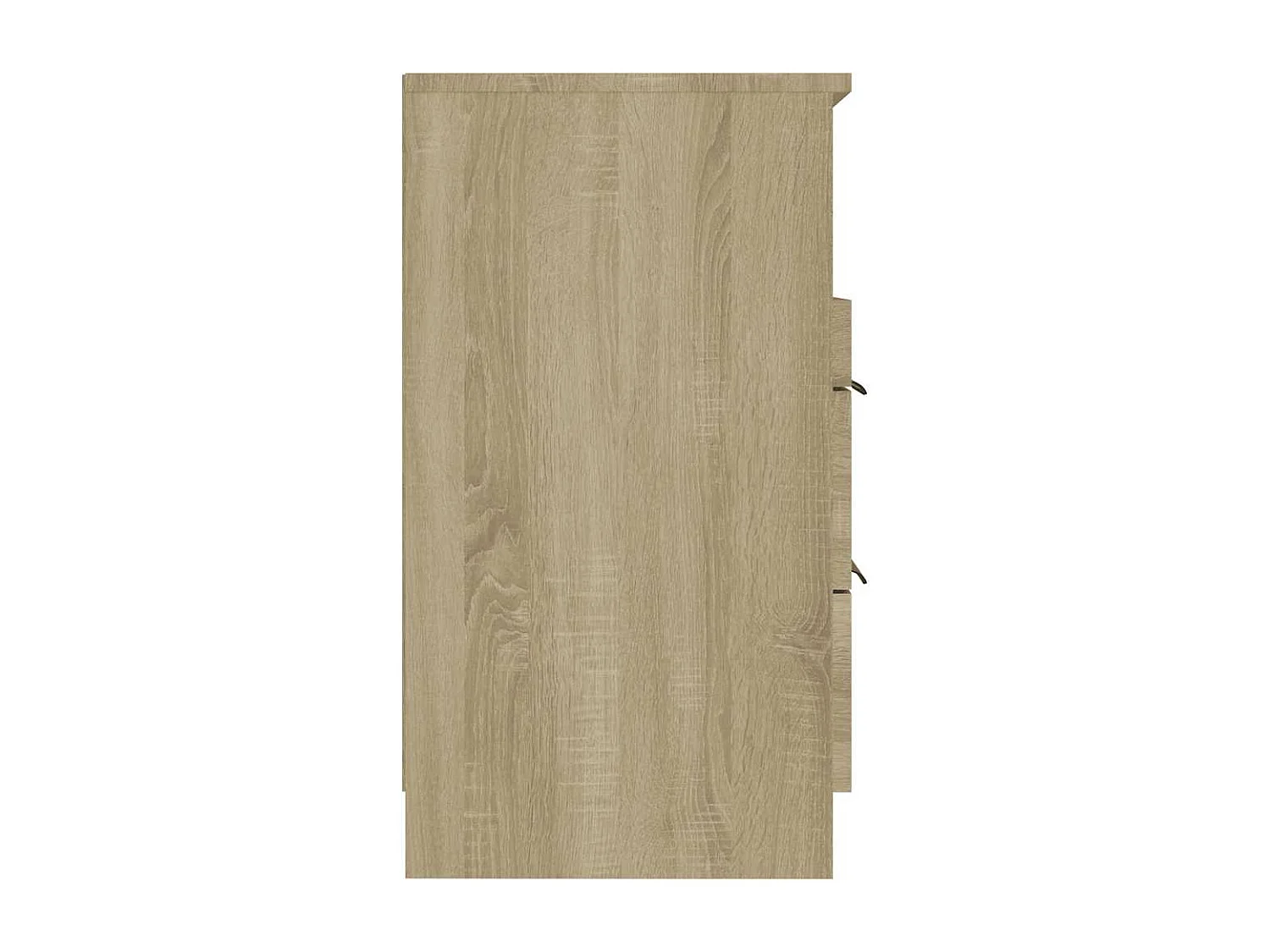 Tables de chevet 2 pcs Chêne Sonoma Bois d'ingénierie