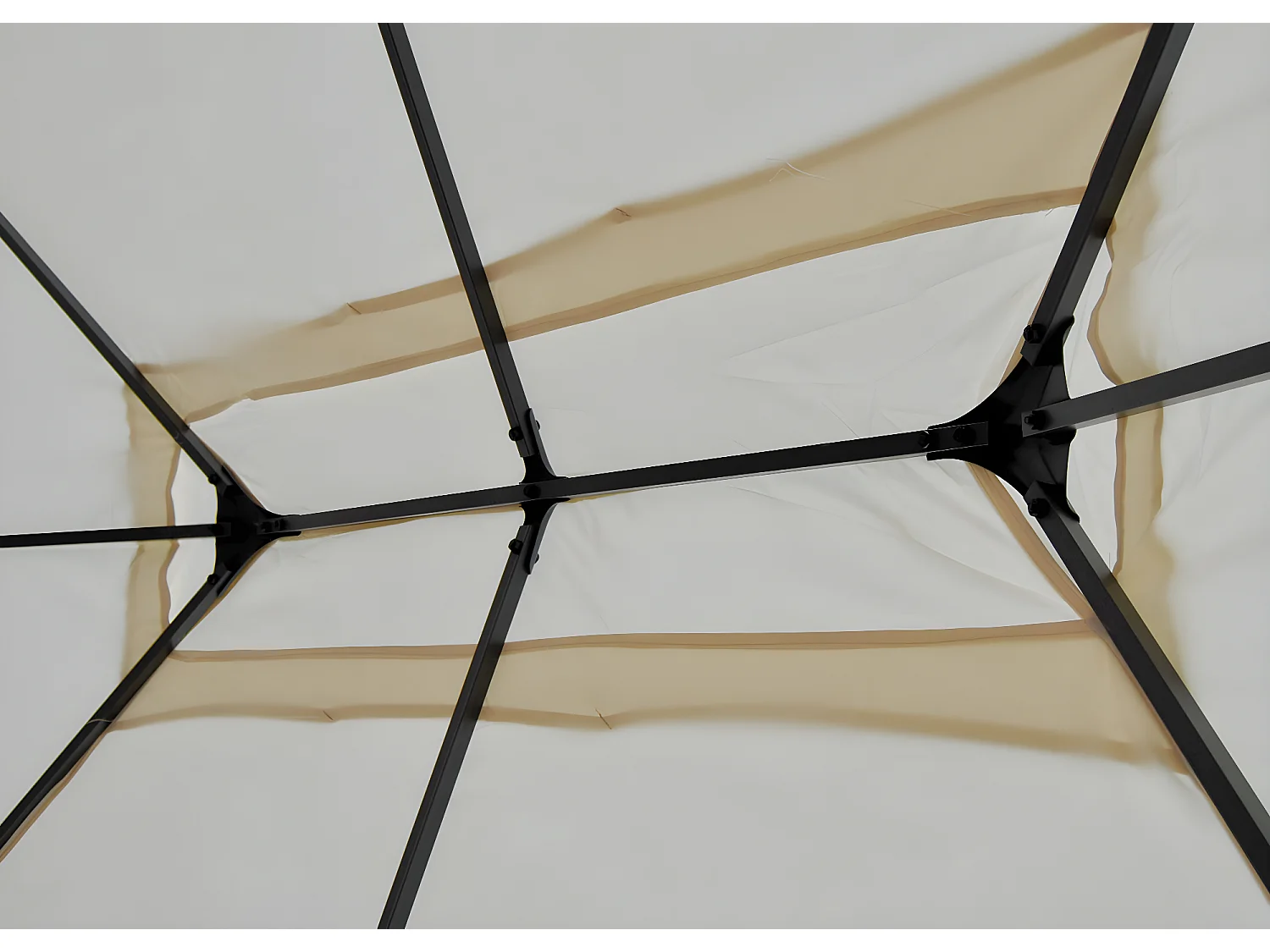 Vervangende bekleding voor dakpergola Calpe II,  crème