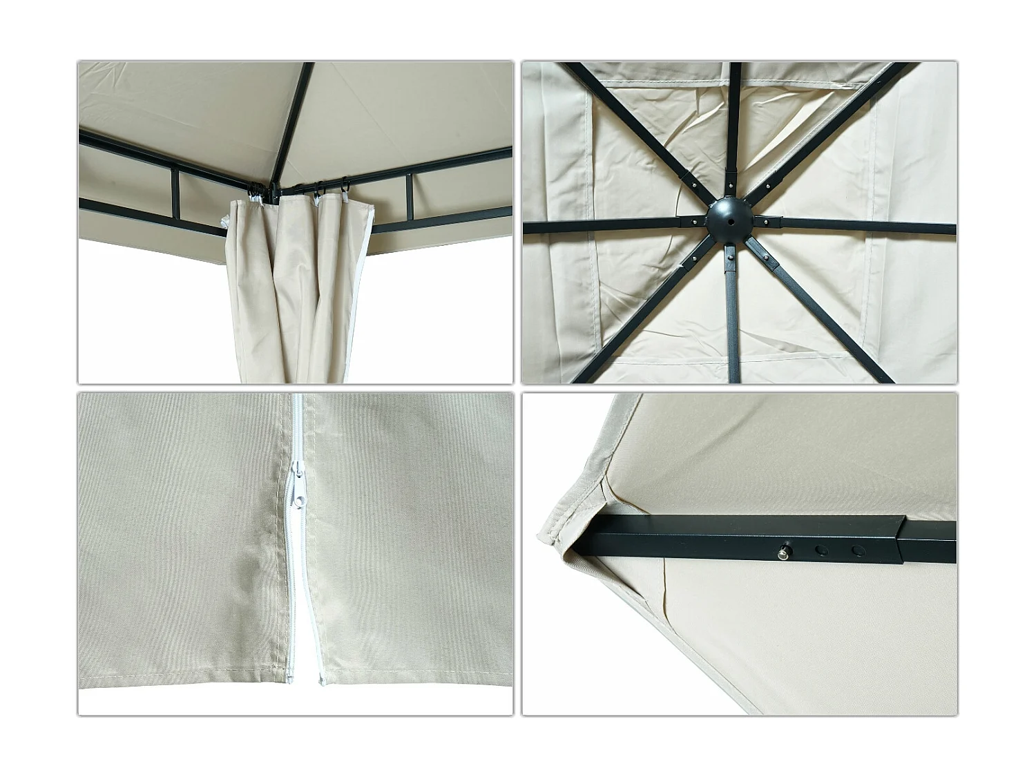 Pergola MCW-J63,  kremowo-beżowy