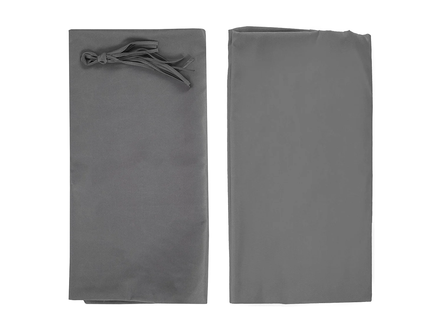 Teli di ricambio copertura tetto per gazebo Baia poliestere 3x3m grigio