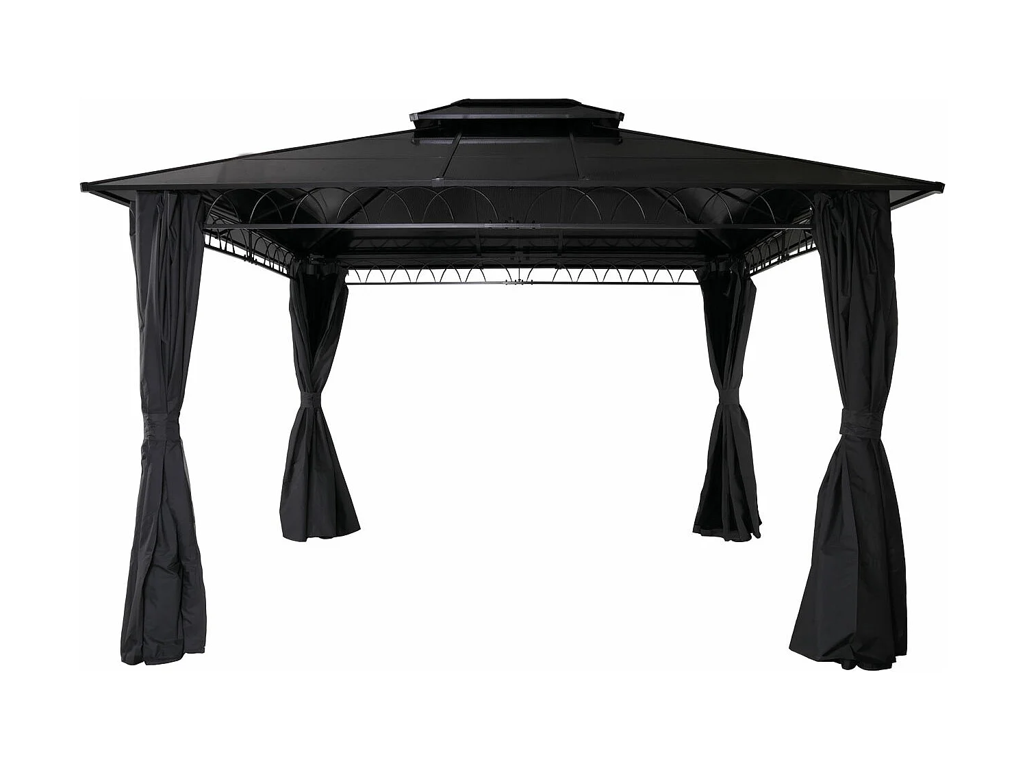 Hardtop pergola MCW-M81,  grijs